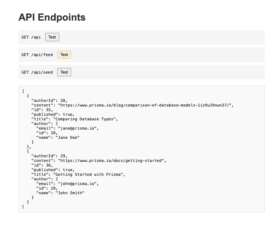 Railway deployed application